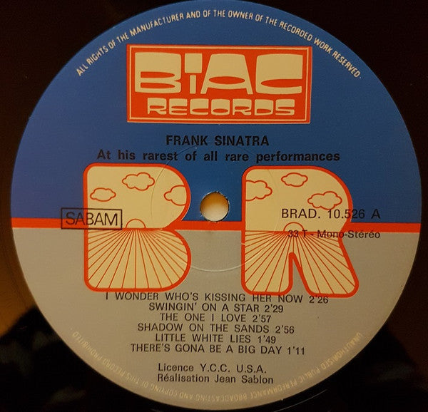 Frank Sinatra / Perry Como : At His Rarest Of All Rare Performances (2xLP, Album, Comp, Mono)