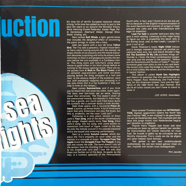 Intrioduction : North Sea High Lights (2xLP, Album)