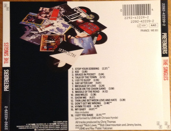 The Pretenders : The Singles (CD, Comp, RE, RP)