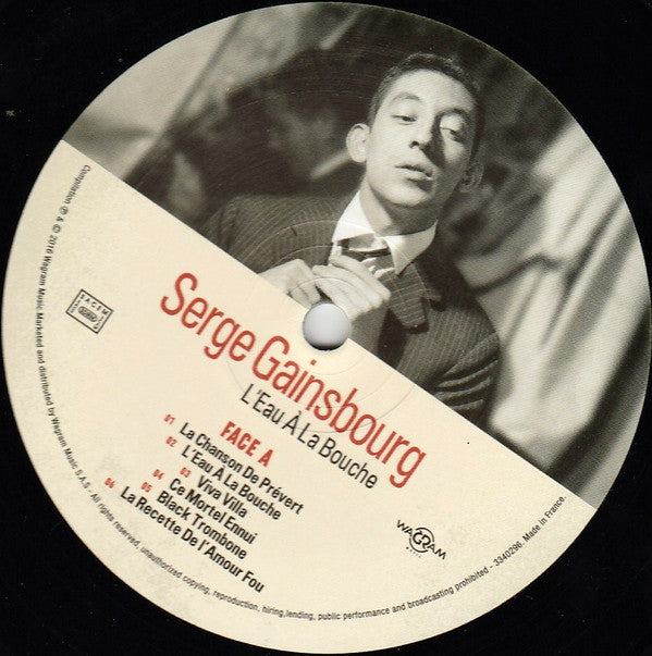 Serge Gainsbourg : L'Eau À La Bouche (LP, Comp, RM, 180)