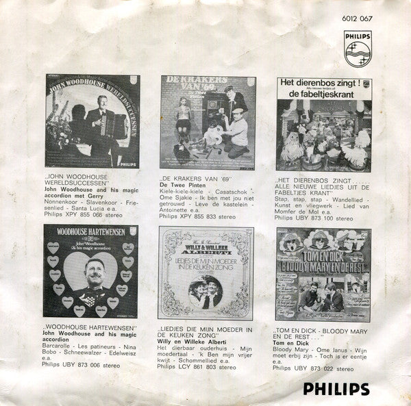 De Twee Pinten : Geef Mij De Liefde En... (7", Single, Mono)