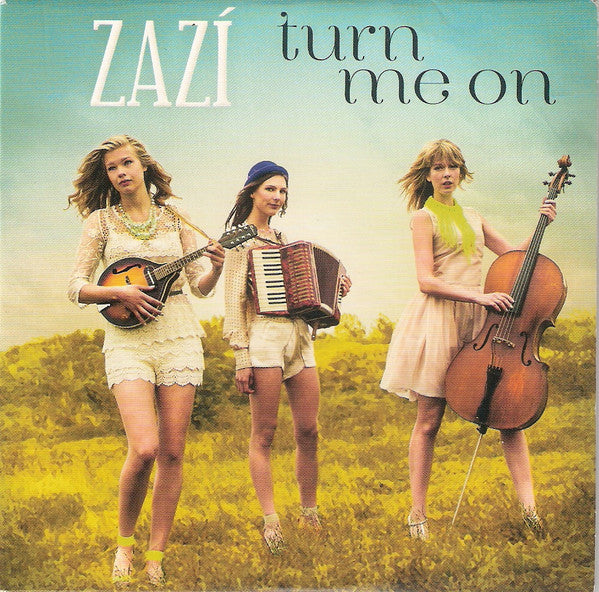 Zazí : Turn Me On (CD, Single, Ltd, Promo)