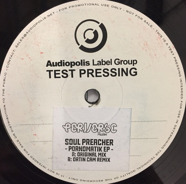 Soul Preacher : Pornomatik EP (12", Promo)