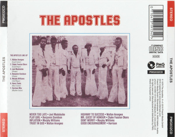 The Apostles (4) : The Apostles (CD, Album, RE)