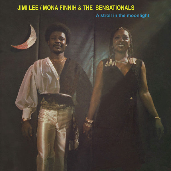 Jimmy Lee Adams / Mona Finnih & The Sensationals : A Stroll In The Moonlight (CD, Album, RE)