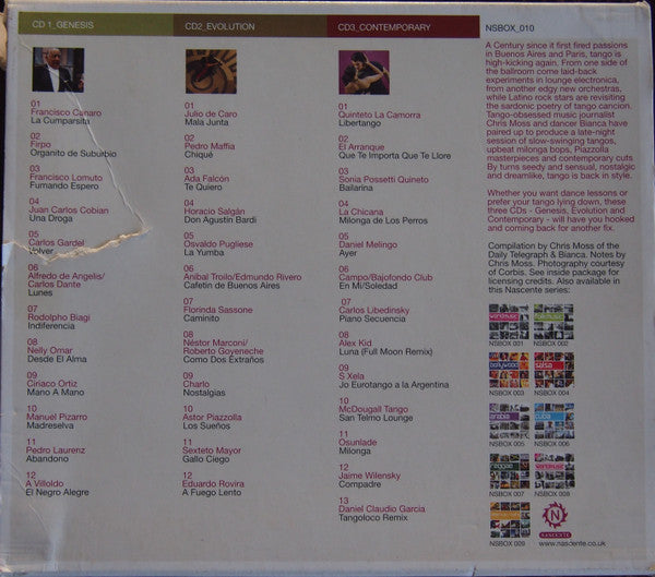 Various : Beginner's Guide To Tango (3xCD, Comp + Box, Comp)