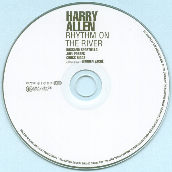 Harry Allen (2) : Rhythm On The River (CD, Album)