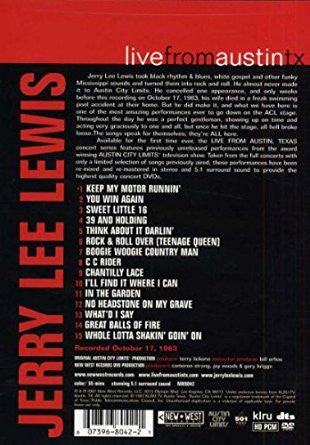 Jerry Lee Lewis : Live From Austin Tx (DVD-V)