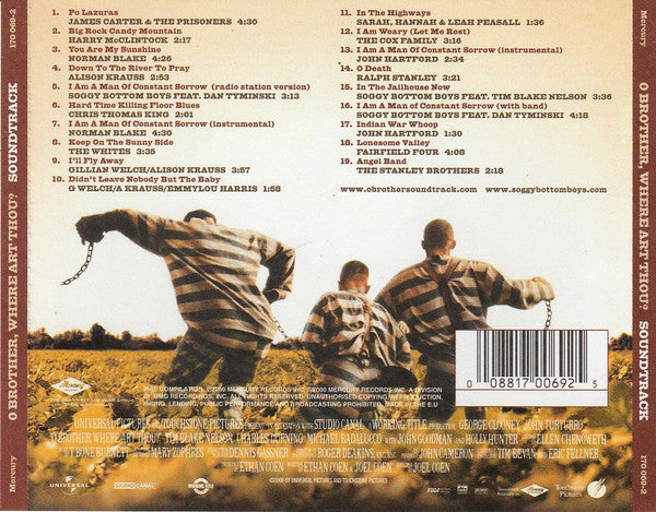Various : O Brother, Where Art Thou? (Music From The Motion Picture) (CD, Album)