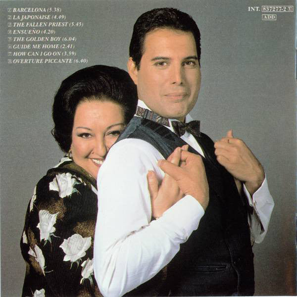 Freddie Mercury & Montserrat Caballé : Barcelona (CD, Album, RE)