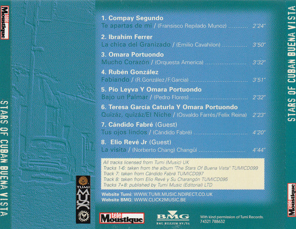 Various : Stars Of Cuban Buena Vista (CD, Comp)