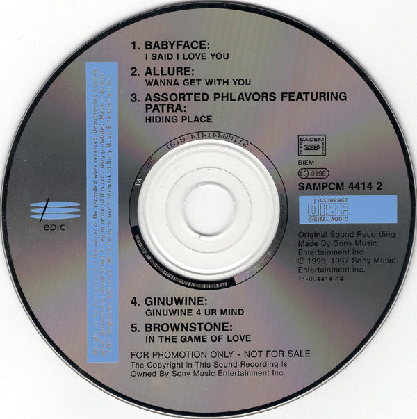 Babyface : The Day (CD, Album + CD, Promo, Smplr + Ltd)
