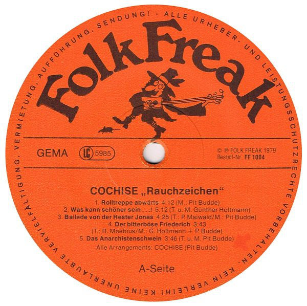 Cochise (3) : Rauchzeichen (LP, Album)