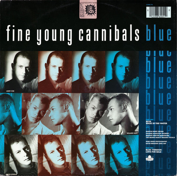 Fine Young Cannibals : Blue (12", Single)