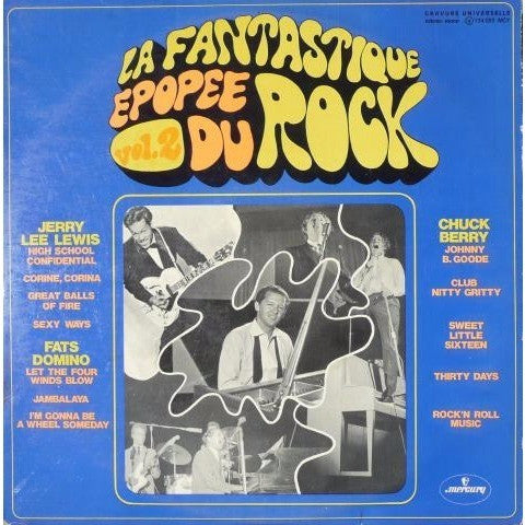 Various : La Fantastique Épopée Du Rock Vol.2 (LP, Comp)