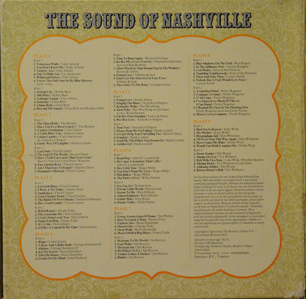 Various : The Sound Of Nashville (11xLP, Comp)