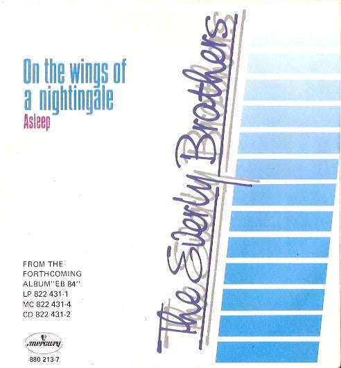 The Everly Brothers* : On The Wings Of A Nightingale (7", Single)