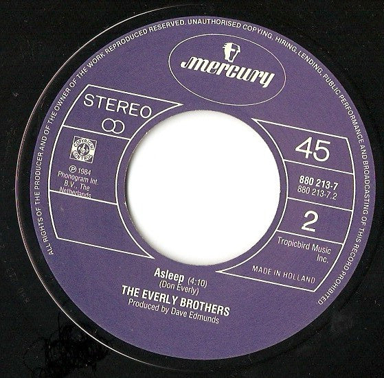 The Everly Brothers* : On The Wings Of A Nightingale (7", Single)