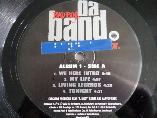 Da Band : Too Hot For T.V. (2xLP, Album)
