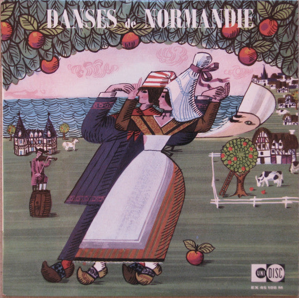 Orchestre Folklorique : Danses De Normandie (7", Mono)