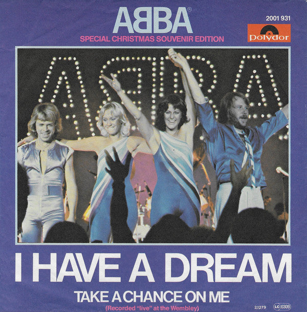 ABBA : I Have A Dream (7", Single)