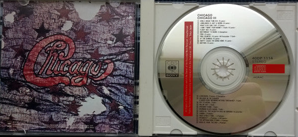 Chicago (2) : Chicago III (CD, Album, RE)