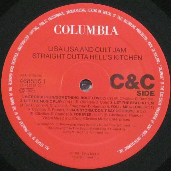 Lisa Lisa And Cult Jam* : Straight Outta Hell's Kitchen (LP, Album)