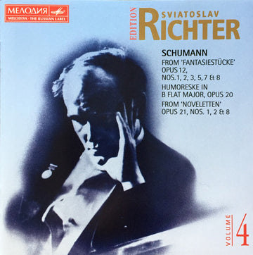 Sviatoslav Richter, Robert Schumann : Fantasiestücke · Humoreske · Novelletten (CD, Comp, Mono, RM)