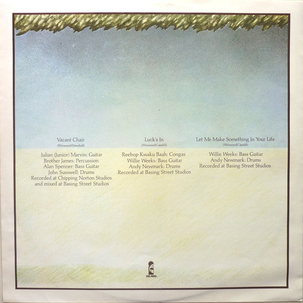 Steve Winwood : Steve Winwood (LP, Album)