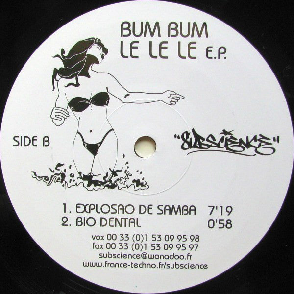 Bum Bum : Le Le Le E.P. (12", EP)