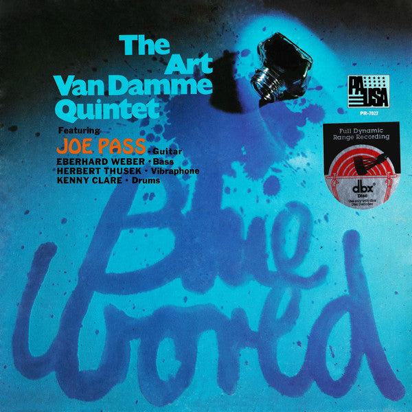 The Art Van Damme Quintet : Blue World (LP, Album, DBX)