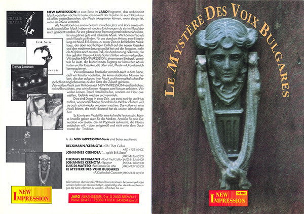 Le Mystère Des Voix Bulgares : A Cathedral Concert (LP, Album, Emb)