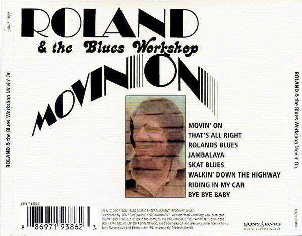 Roland And The Blues Workshop : Movin' On (CD, Album)