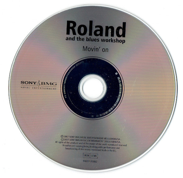 Roland And The Blues Workshop : Movin' On (CD, Album)