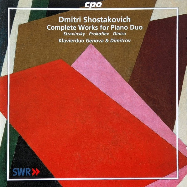 Dmitri Shostakovich · Igor Stravinsky · Sergei Prokofiev · Grigoras Dinicu - Piano Duo Genova & Dimitrov : Complete Works For Piano Duo (CD)