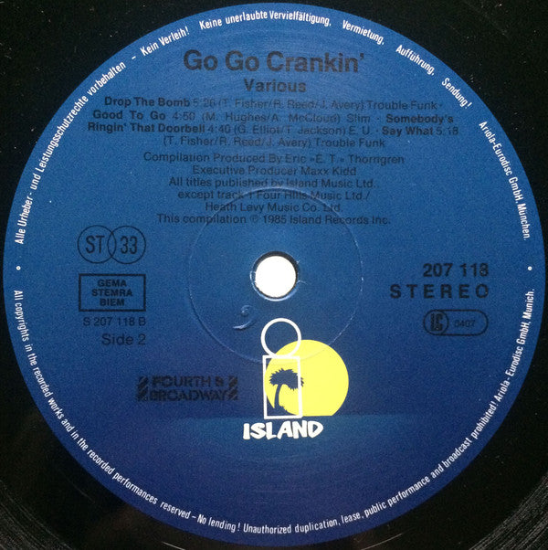 Various : Go Go Crankin' (LP, Comp)
