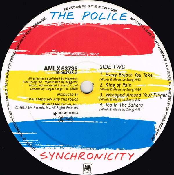 The Police : Synchronicity (LP, Album)