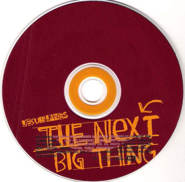 Jesus Jones : The Next Big Thing (CD, Single)