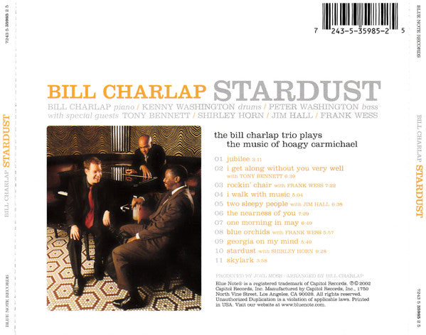 Bill Charlap : Stardust (CD, Album)