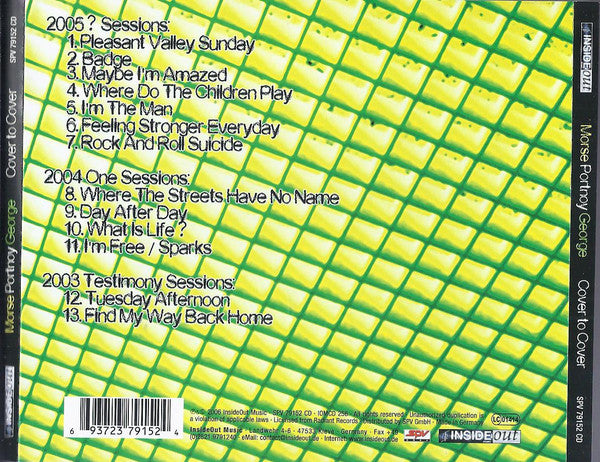 Neal Morse, Mike Portnoy, Randy George : Cover To Cover (CD, Album)