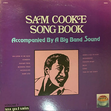 Sam Cooke : Sam Cooke Song Book Volume 5 Accompanied By A Big Band Sound (LP)