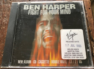 Ben Harper : Fight For Your Mind (CD, Album, Promo)