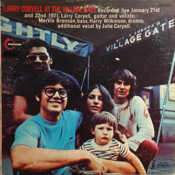 Larry Coryell : At The Village Gate (LP, Album, RE)