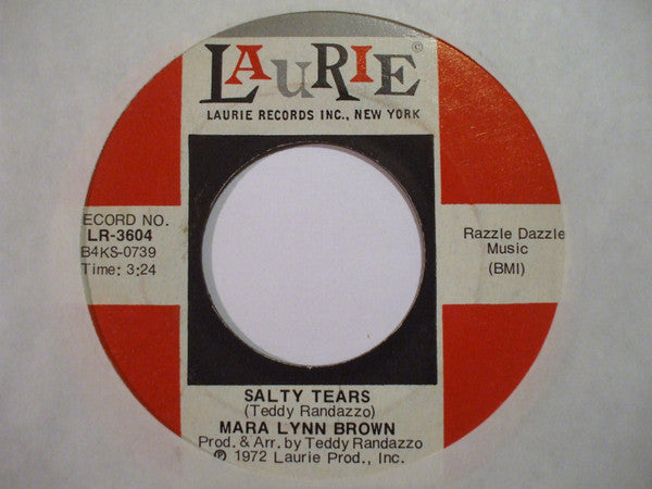 Mara Lynn Brown : All The Kings Horses / Salty Tears (7", Single)