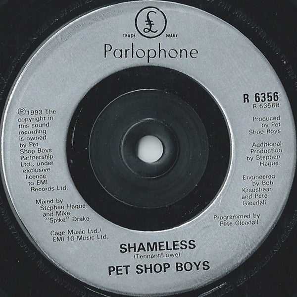 Pet Shop Boys : Go West (7", Single)
