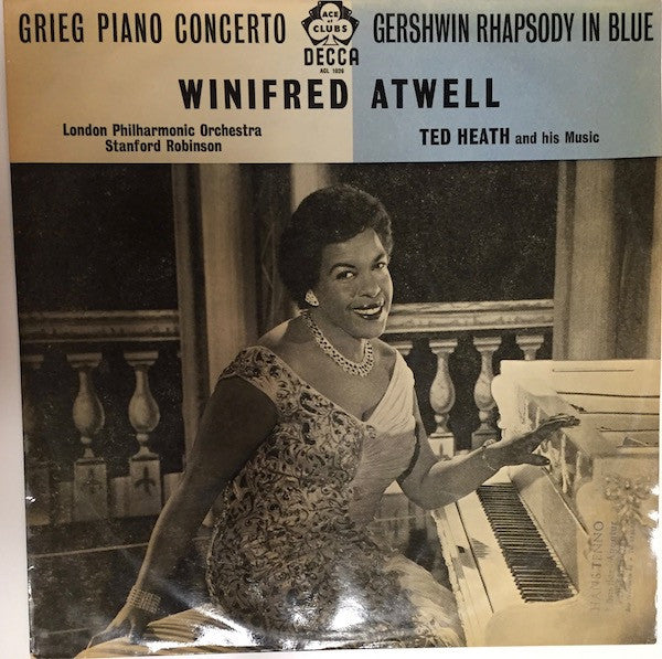 Winifred Atwell : Grieg Piano Concerto / Gershwin Rhapsody In Blue (LP, Comp)