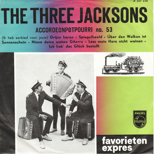 The 3 Jacksons : Accordeon Potpourri No. 53 (7", Single)