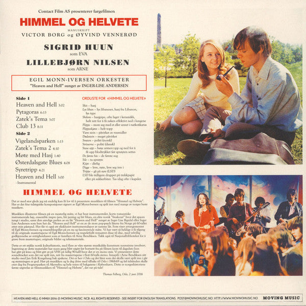Egil Monn Iversen, Egil Monn Iversens Orkester : Himmel Og Helvete (LP, Album, Ltd, RM)