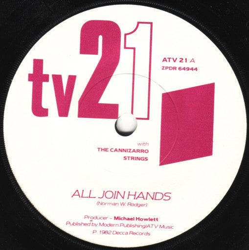 TV21 With The Cannizarro Strings : All Join Hands (7", Single, Pap)