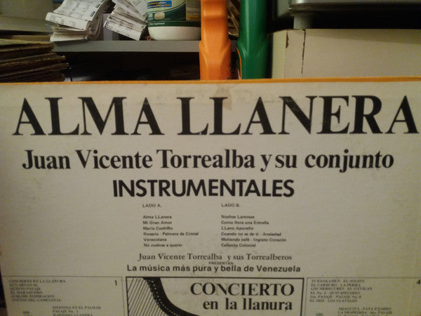 Conjunto De Juan Vicente Torrealba : Alma Llanera (LP, Album)